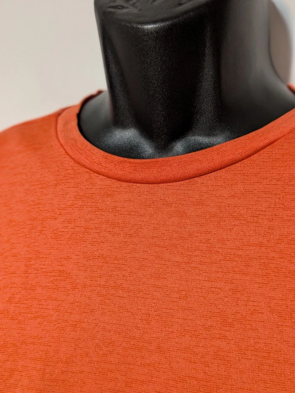 Men's Nike Dri-Fit XL Orange Heathered Short Sleeve Athletic T-Shirt